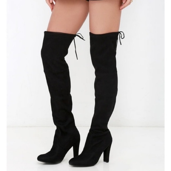 Steve Madden Shoes - STEVE MADDEN Gorgeous FauxSuede Over Knee Boots
